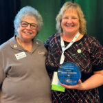 SNOCF Honors Sheri Coburn with its "Bright Spark" Award!